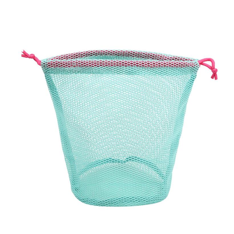 Lightweight Women Mesh Shower Caddy Bag Portable Travel Mini Toiletry Cosmetic Bag for Beach Swimming Dorm