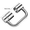 360 Rotating Faucet Adapters Easy Twist Angle Control Strong Build Water Outlet Extenders for Hand Washing Plant Watering