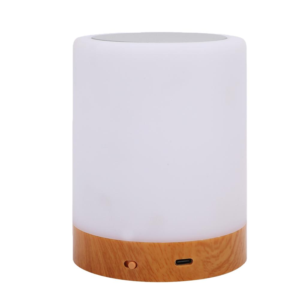 LED Night Light, RGB Table Lamp with Touch Control, Rechargeable 5000mAh Battery, Warm White+RGB+Dynamic+SOS Modes,