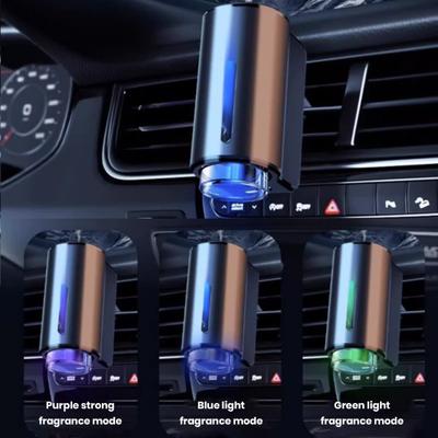 Smart Car Air Freshener Fragrance Dispenser 3 Modes Adjustable Easy To Install Air Vent Car Aromatherapy Diffuser Ultrasonic Atomizer