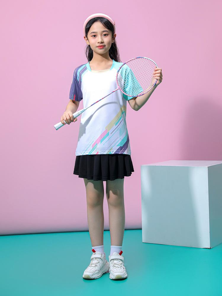 Children's Badminton Clothing, Table Tennis Clothing, Tennis Clothing Set, Boys' Sportswear, Girls' Quick-drying Training Clothing, Men's