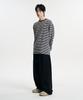 Mubeun Essential One-Pleat Wide Sweatpants Black