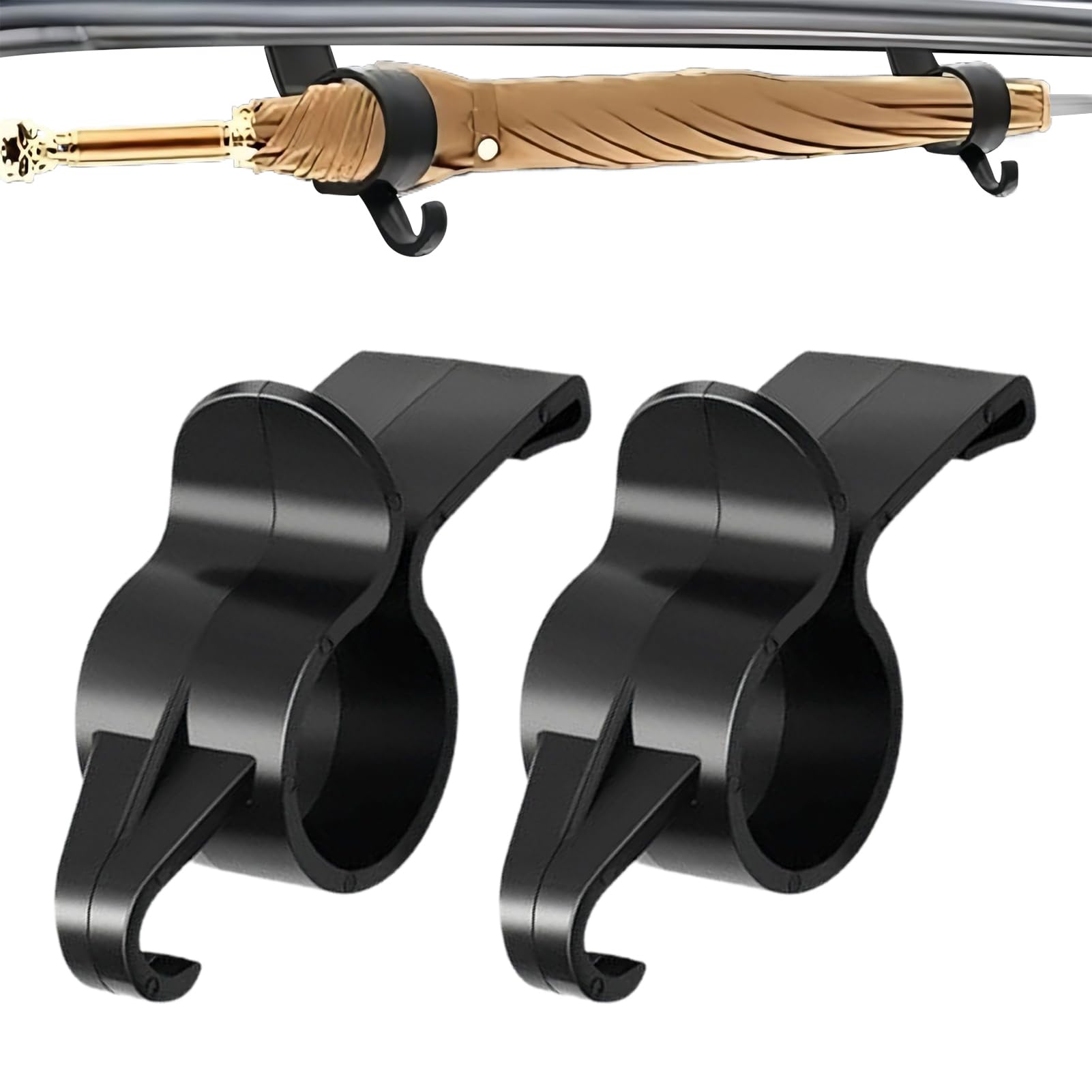 Lueear Car Umbrella Holder - Multifunctional Trunk Organizer Storage Hook, Boot Organizer Trunk Back See description
