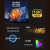 16K DP 2.1 Video Cable, 80Gbps Transfer Rate, 12Bit HDR & VRR Support, Displayport Cord For TV PC Monitor PS5 Xbox Multiple Lengths 1M 2M 3M 5M