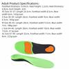 High Elastic Cushion Orthopedic Insoles Flat Arch Support Cuttable Design Arch Support Insoles Arch Foot Pad Sport Arch Support