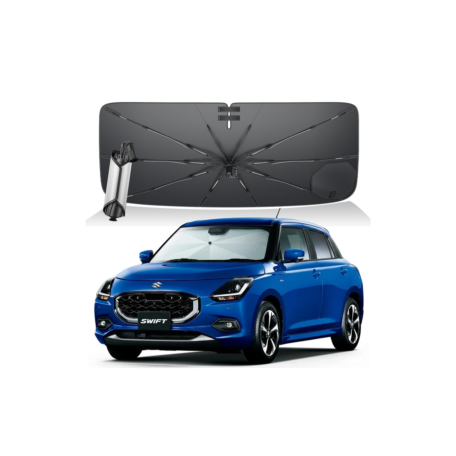

2026 Innovative Design Suzuki Swift 5th Generation Dedicated Sunshade Front Light Blocking Heat Insulation UV Cut Interior Protection Easy Storage No