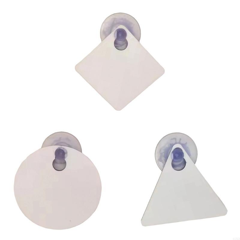 62KD Suction Cup DIY Sublimation Blank Warning Sign for Car Window and Glass Door