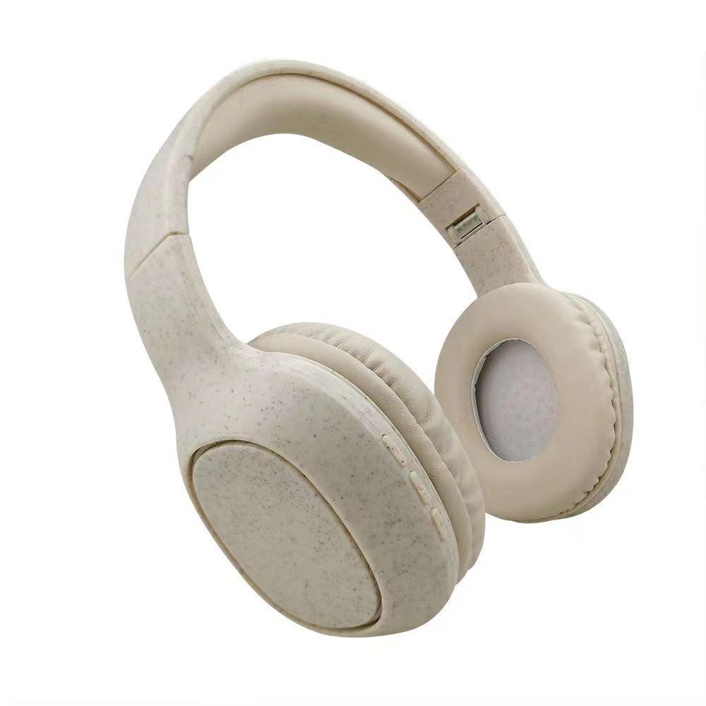 Eco-Friendly Bluetooth Wireless Headset with Mic for Computer and Gaming