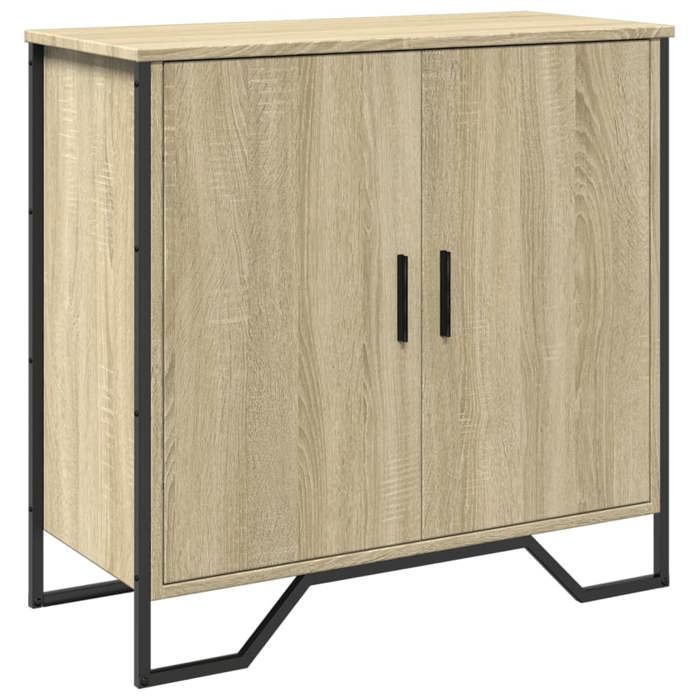 VidaXL Buffet Sonoma Oak 78x35.5x74.5 Cm Engineered Wood 848540