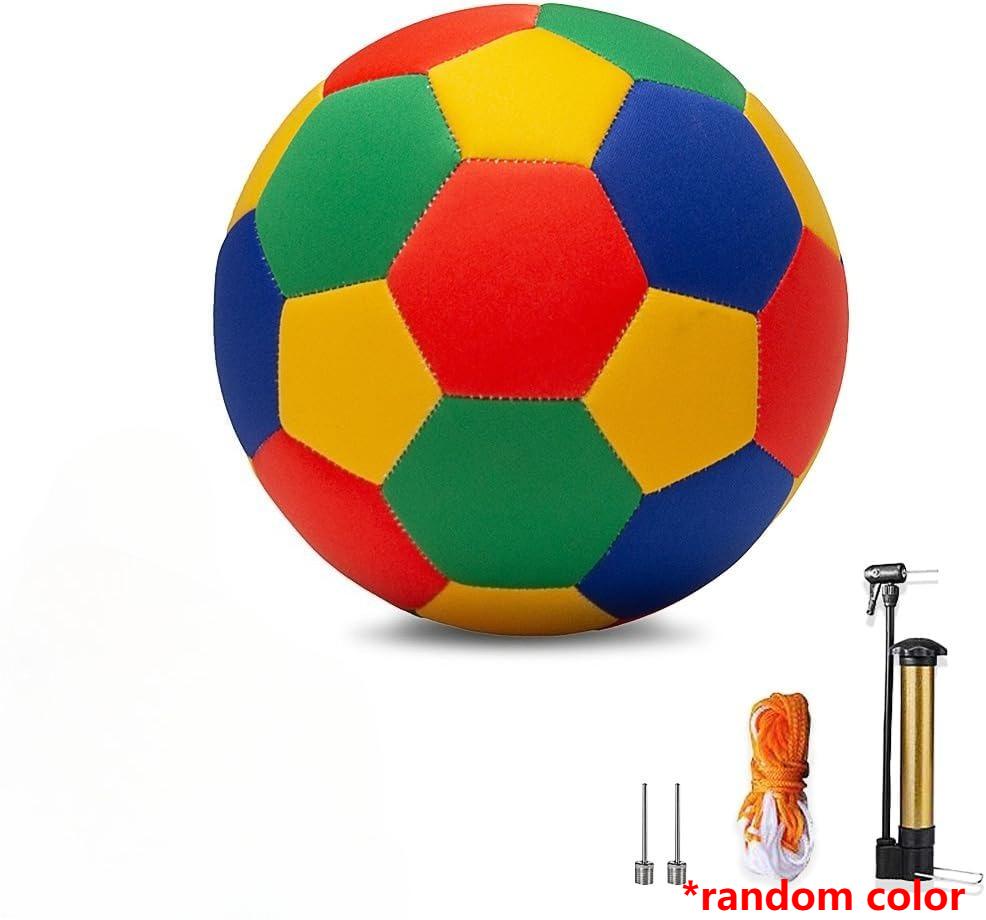 

Multicolor Soft Indoor Soccer Ball For Toddlers Size 4 Safe Foam Ball For Kids To Kick & Play In House Fun Soccer Gifts Birthday