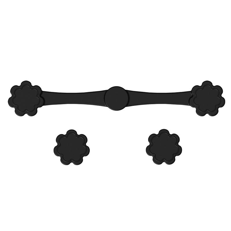 Heißluftfritteusen-Magnet mit Silikon-Schnalle zum Fixieren von Heißluftfritteusen-Backpapier-Einlagen, Tragbare Haushalts-Fixierwerkzeuge, Küchenhelfer