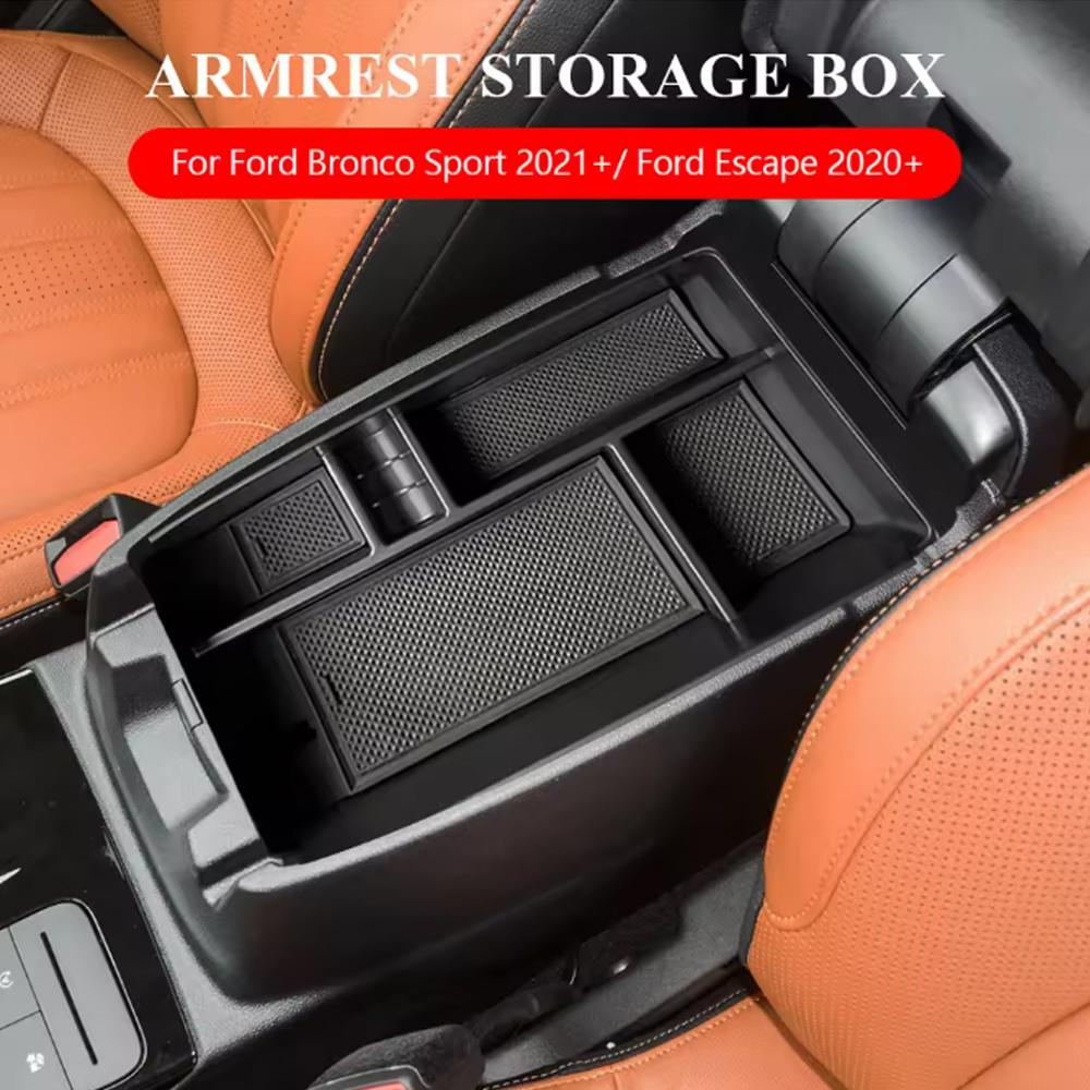 Car Center Console Armrest Btorage Box Storage Tray For Ford Escape Kuga 2020-2025 for Bronco Sport 2025-2025 Accessories