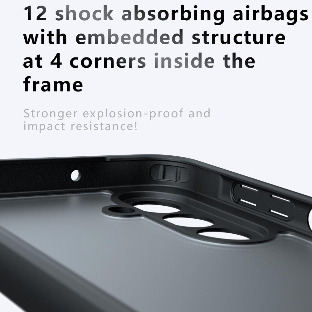 For Samsung Galaxy A34 5G Case TPU + PC Shockproof Clear Phone Cover