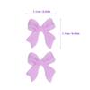 30Pcs Elegant Bow Nail Charms Resin Nail Art Decorations Long Wearing Easy Application for Natural Fake Nails Manicure Ornaments
