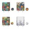 Series Bohemia Flower 3d Digital Printing Polyester Waterproof Shower Curtain