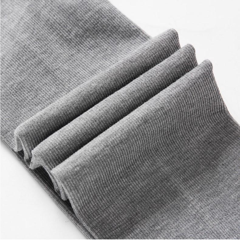 Girls' Cotton Dance Tights: Thin Vertical Stripes, White, Student-Friendly