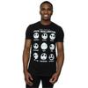 Disney Mens Nightmare Before Christmas Many Faces Of Jack T-Shirt