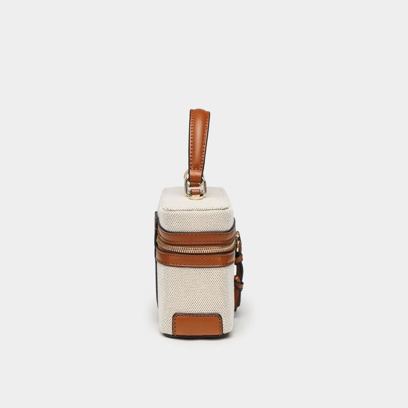 Women's bag spring new single shoulder oblique span popular portable hard fashion small square bag