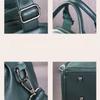 Faux Leather Handbags for Women New Boston Designer Luxury Hand Bag Woman Green Black Shoulder Bags Ladies Trend Fashion