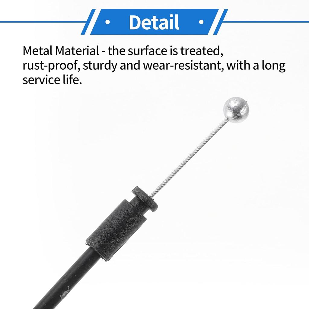 Hood Release Cable No.74131TETH01 Hood Latch Cable for Honda Civic 2016-2021 1 Pcs