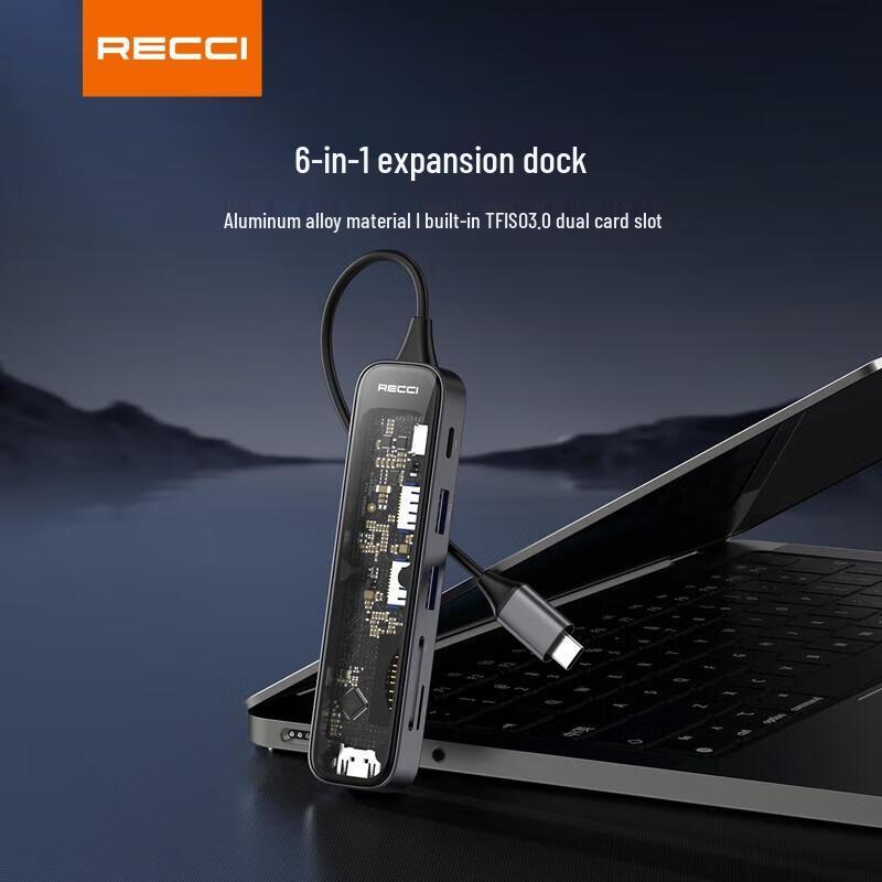 Ruisi RH21 6-in-1 Adapter Hub