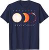 Eclissi Solare Spagna 2026 Maglietta Eclissi Totale T-Shirt Unisex