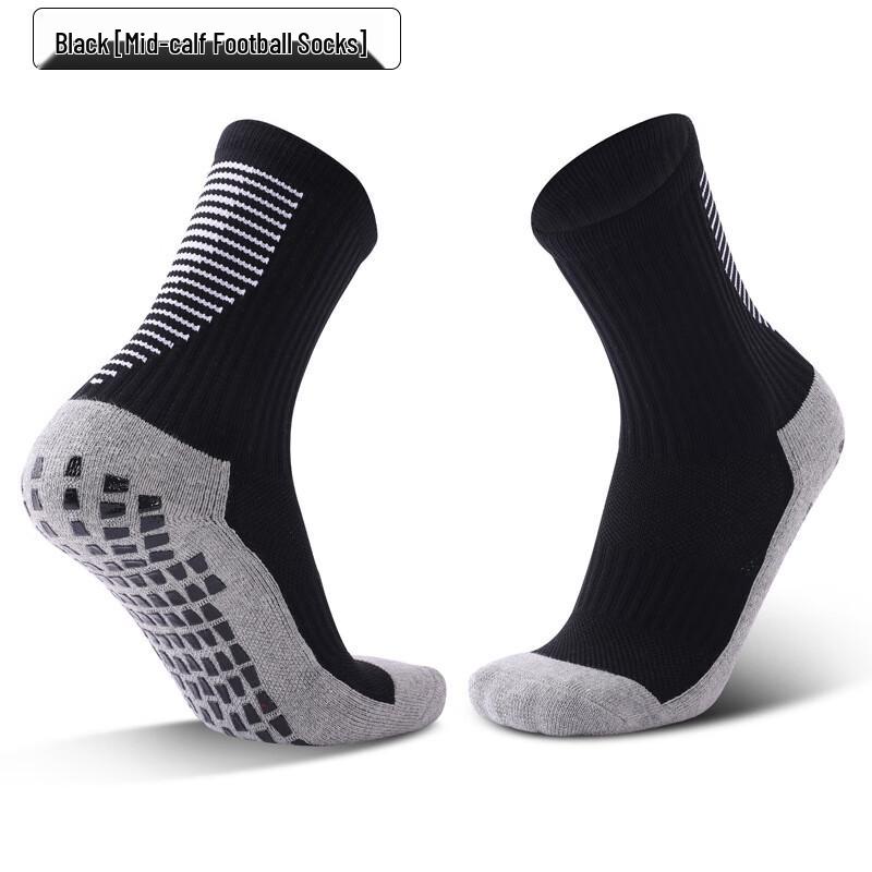 Kinder Anti-Rutsch Mittellange Fußballsocken