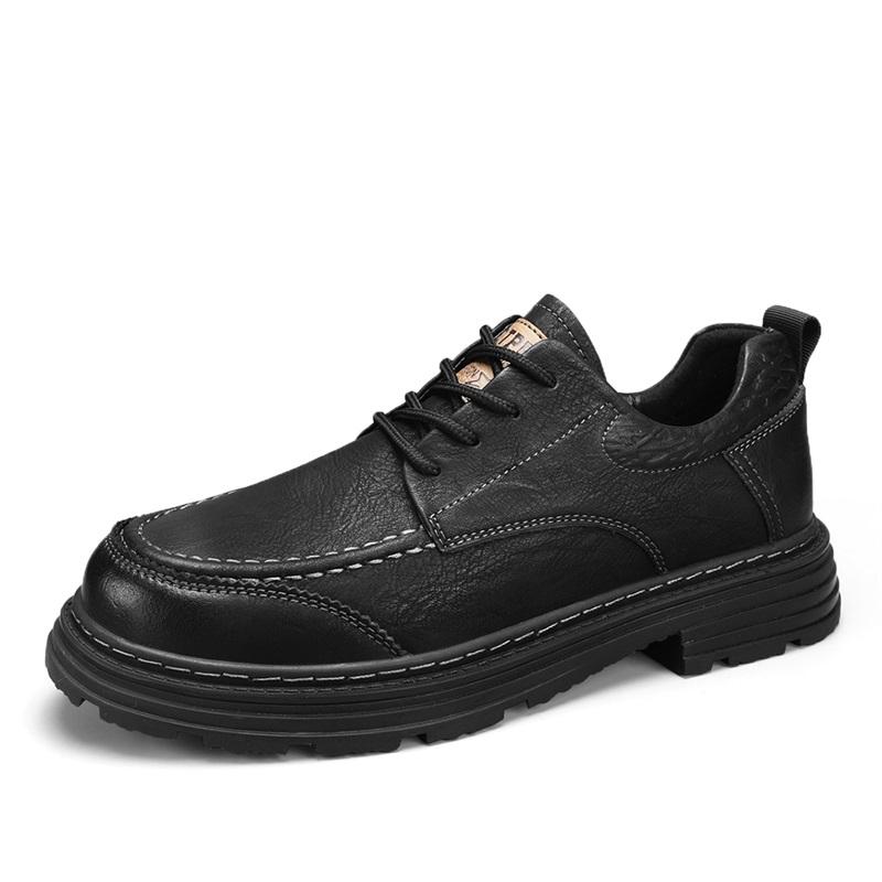 

2024 Новые классические мужские туфли для свадьбы из натуральной кожи, универсальные мужские деловые туфли, мужские высококачественные удобные оксфорды 44 чёрный