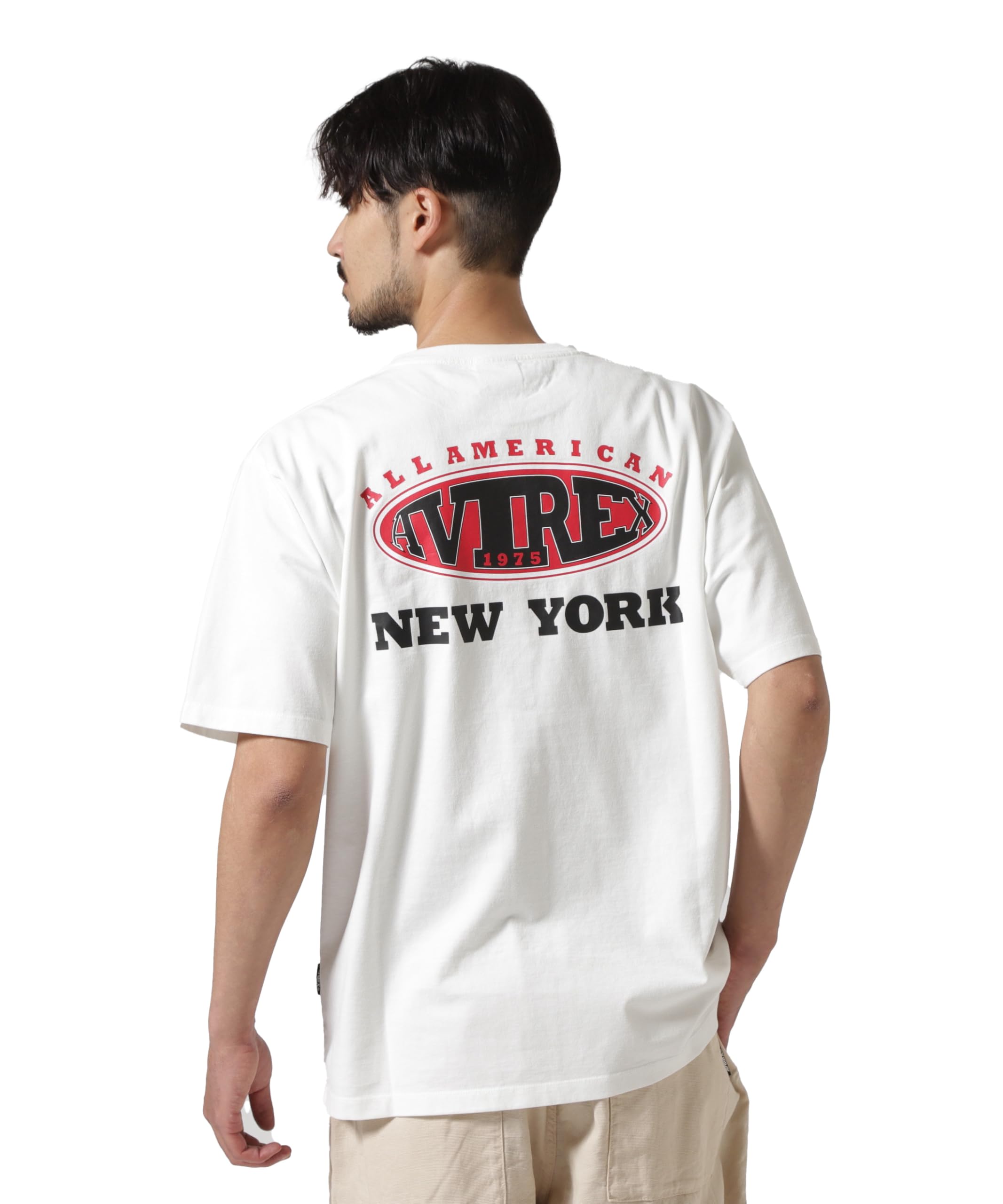 

AVIREX VARISTY NY Футболка с коротким рукавом размера Varsity (Эксклюзив ВЕБ&ДЕПО) Мужская футболка, M, 030, Белый, 783-5134065