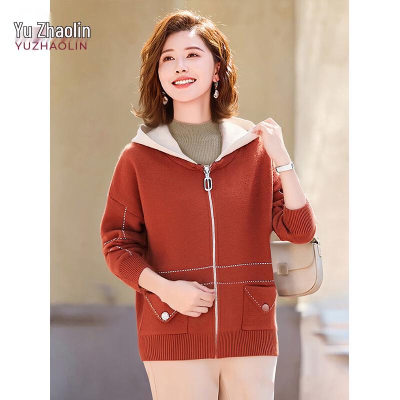

Yuzhaolin Women s Hooded Knit Cardigan L
