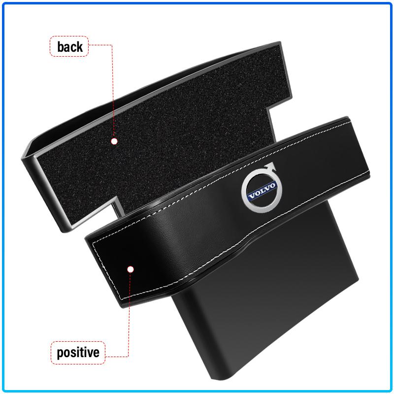 Car Seat Gap Organizer Multifunction Storage Box Cup Pocket For Volvo XC90 XC60 XC70 XC40 V90 V60 V40 C70 C30 S80