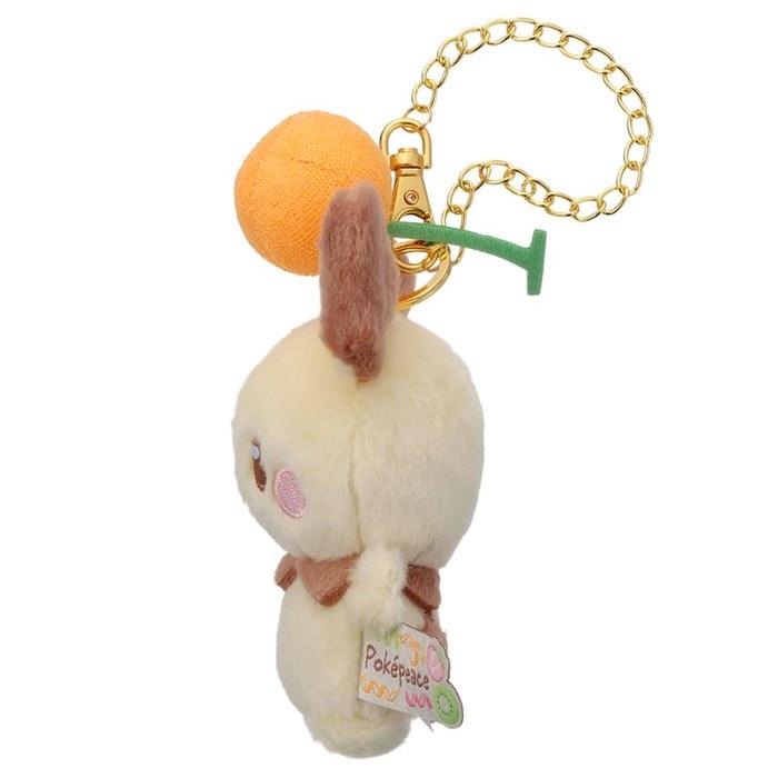 Takara Tomy Arts Pocket Monster Poke Peace Plush Mascot with Chain (Colorful Version) Pichu, Approx. 13cm Height, Multicolor