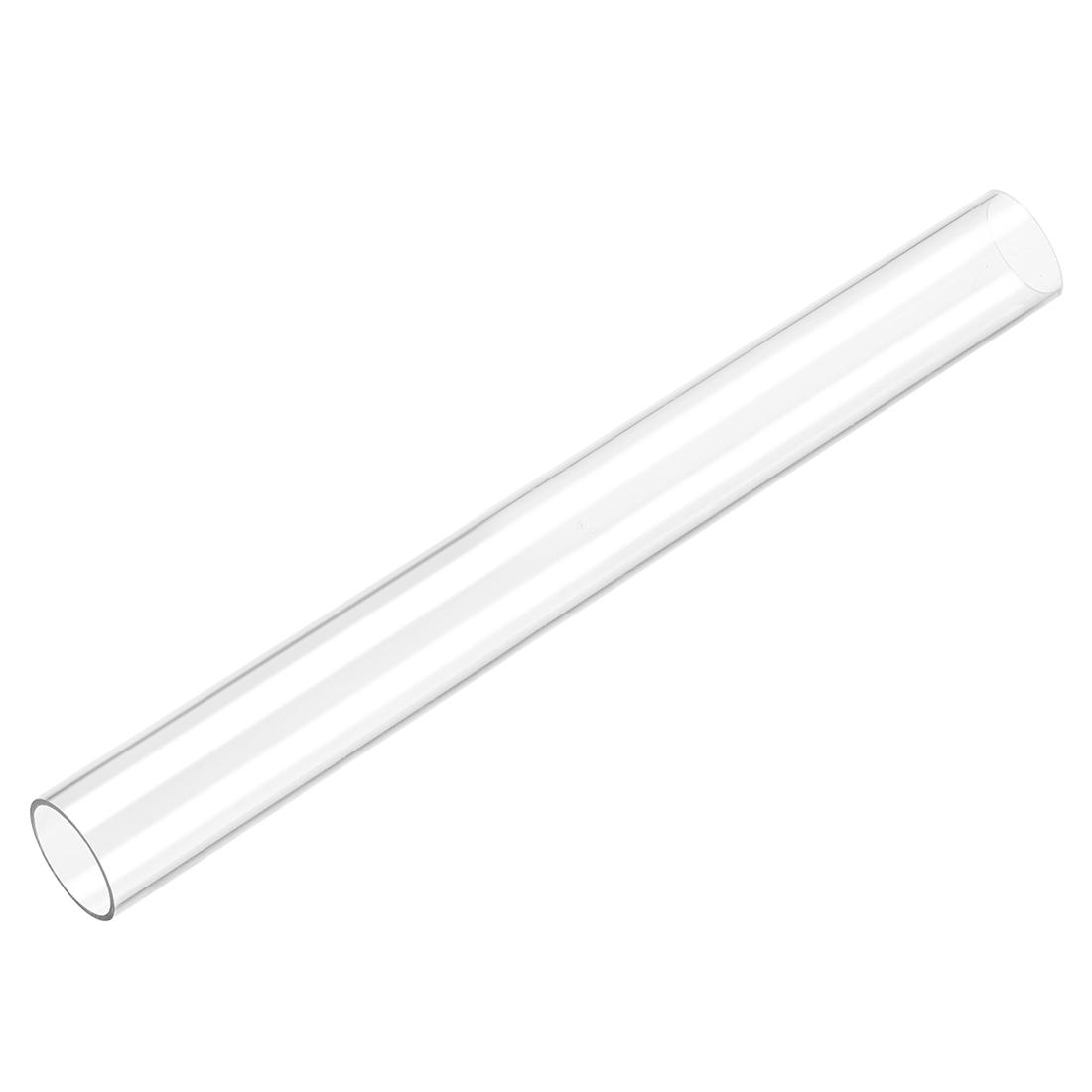 

Uxcell 1pcs O.D 6-50mm Transparent Acrylic Pipe Polycarbonate Rigid Round Tubing Hard Tube 305mm Length Plastic Pipe Fittings 5mmx6mm
