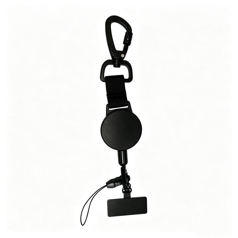 Adjustable Anti Theft Retractable Phone Mount Smartphone Lanyard With Clip Fall Arrest Harness For Hiking Biking Rock Climbing