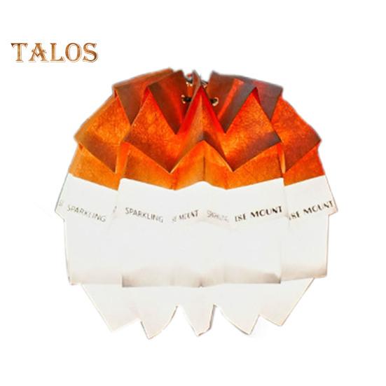 

Абажур из сосновой шишки с регулируемой веревкой, складной, водонепроницаемый, для кемпинга, с кнопкой, подвесной фонарь, украшение