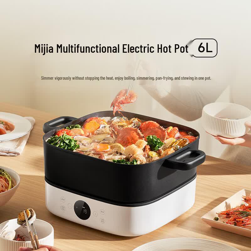 Xiaomi Mijia 6L Electric Hot Pot & Multi-Cooker CN plug (adapter included)