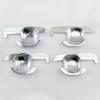 For Toyota Hilux Vigo 2005 2009 2010 2012 2014 Car ABS Chrome Carbon Accessories Plated Door Handle Bowl Cover Trim Paste Style