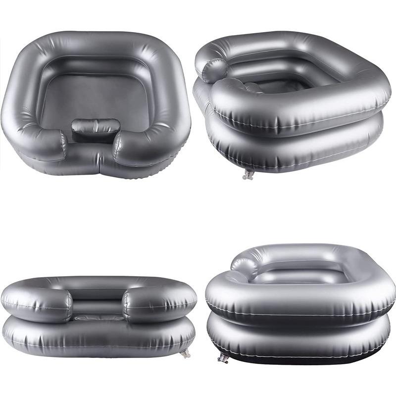 PVC Thickened Inflatable Shampoo Basin Is Equipped with A Built-in Pillow and Is Suitable for Adults,The Elderly and Children