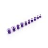 Car Dent Repair Drawer Seat, Seamless Repair, Plastic Body Sheet Metal Uneven Repair Gasket (Purple PC 10 Pieces Slider)