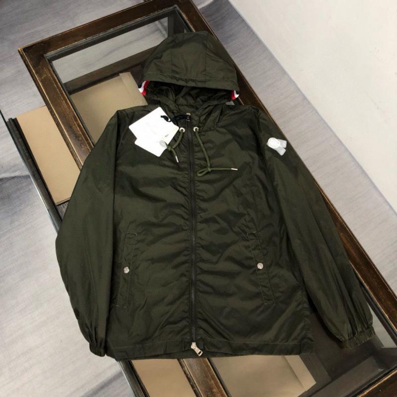 Men's French Style 2025 Autumn Quick-Dry Hooded Polyester Sun Protection Outdoor Jacket