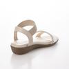 Pitti PDAM54012 Women's Silver Small Wedge Sandals
