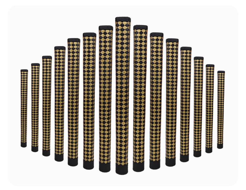 Lightweight Suede Anti-slip Silicone Park Golf Grips, Customizable Design