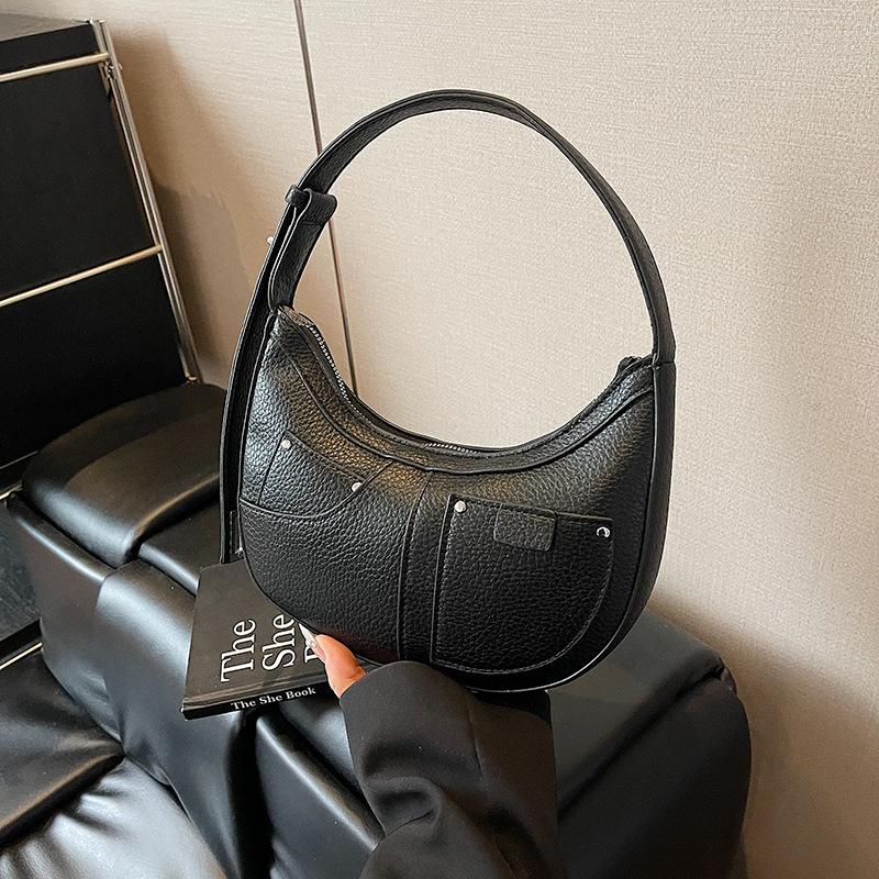 

High-end niche bag women s new summer versatile single shoulder underarm bag fashionable dumpling bag