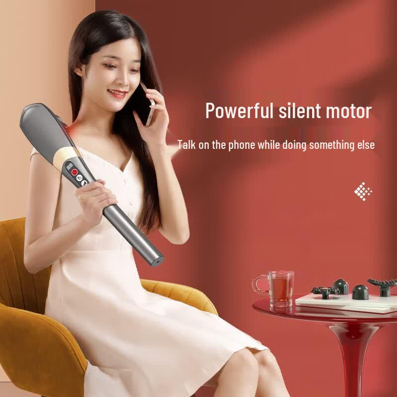 Aux PKB05 Portable Rechargeable Neck & Body Massager CN Plug (adapter Included)