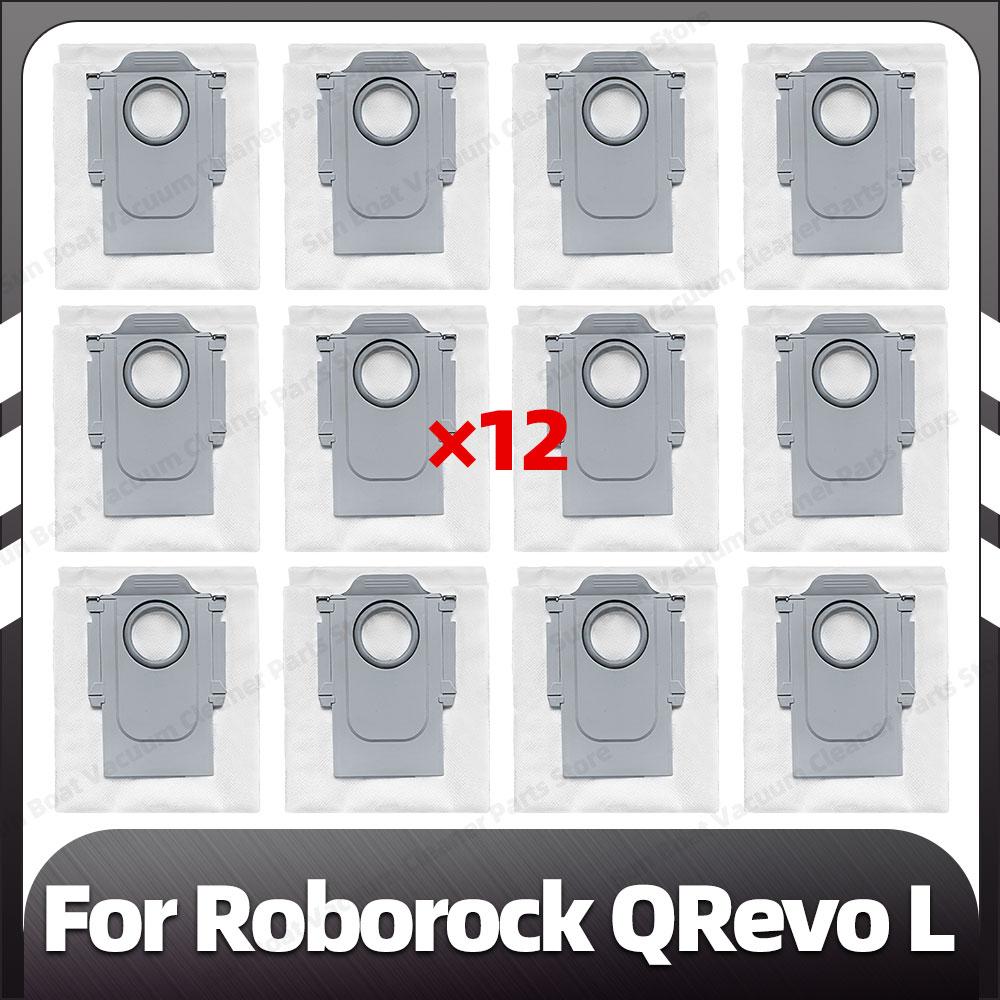 Kompatibel für Roborock Qrevo L / QV 35A / QV 35S / QR 598 / QR 798 Haupt- Seitenbürste HEPA-Filter Mopp-Pad Staubbeutel Ersatzteil