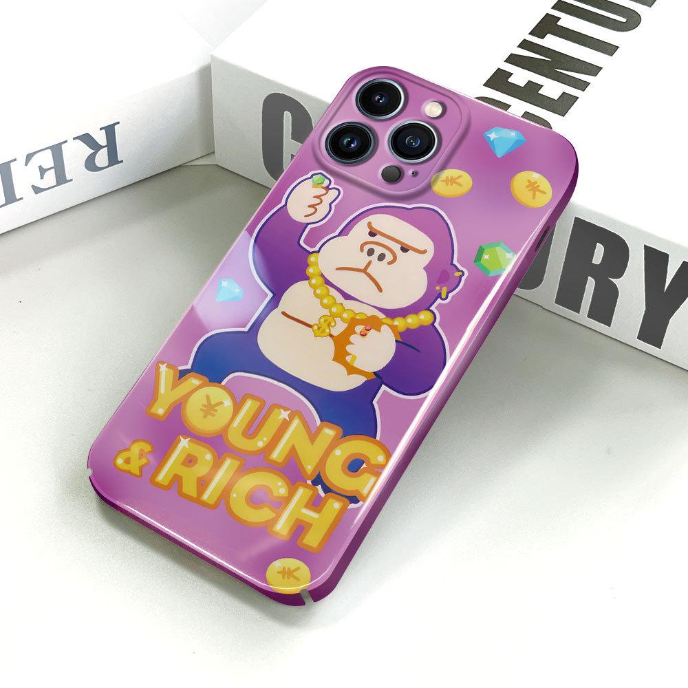 Komplexní filmový kryt na telefon s kresleným módním designem, tvrdý plášť s plným krytem a ochranným pouzdrem pro iPhone, Samsung, Xiaomi, Poco, Redmi, Huawei, Honor