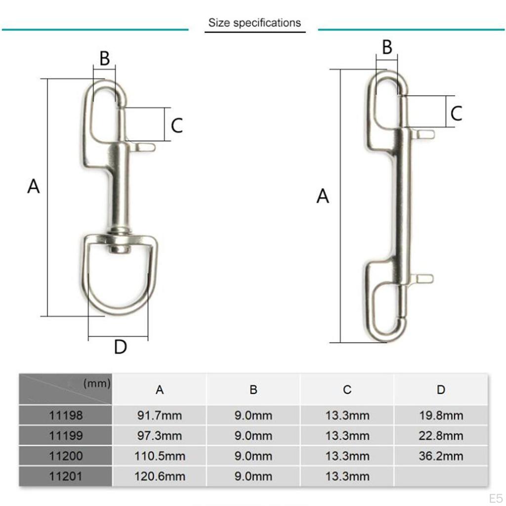 Clip For Scuba Diving Part Tool Accessories Linking Dog Leash