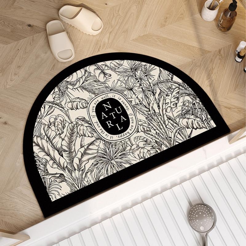 Bathroom Floor Mat American Diatom Mud Absorbent Foot Mat Non-slip At the Bathroom Door