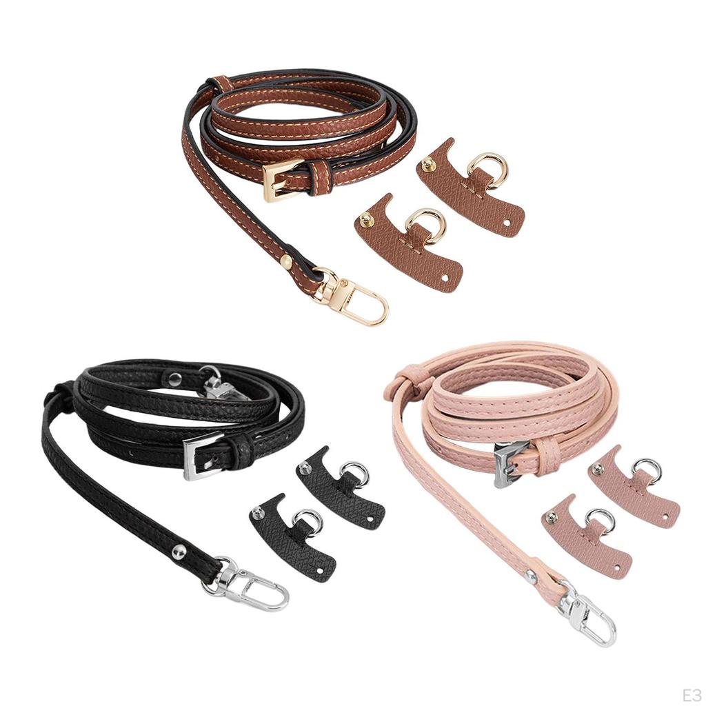 Luxe Leather Bag Straps - Chic Accessories for Purses