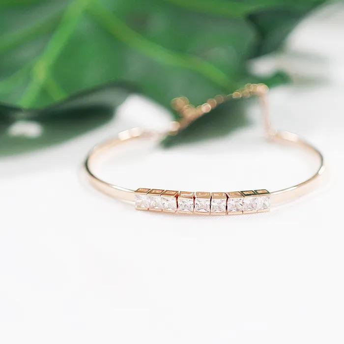 Square Bangle Bracelet PYBB0101